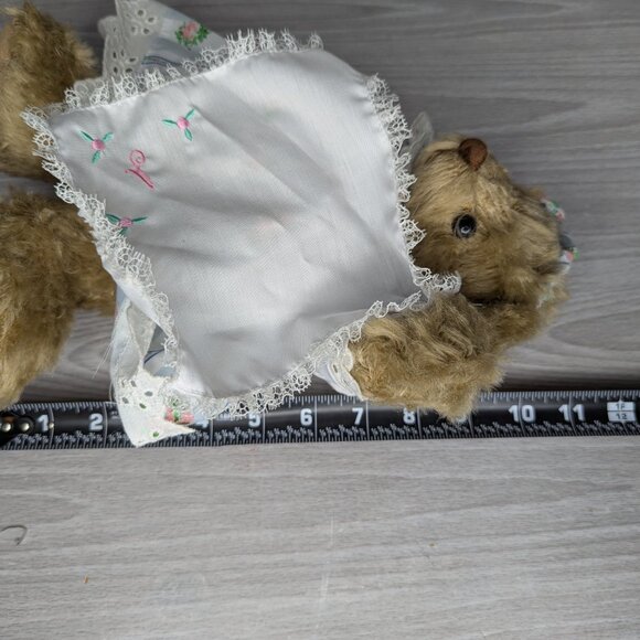 Ashton Drake Abbie 11in Limited Edition Gallery Teddy Bear w/Handkerchief #1625 - Picture 13 of 15